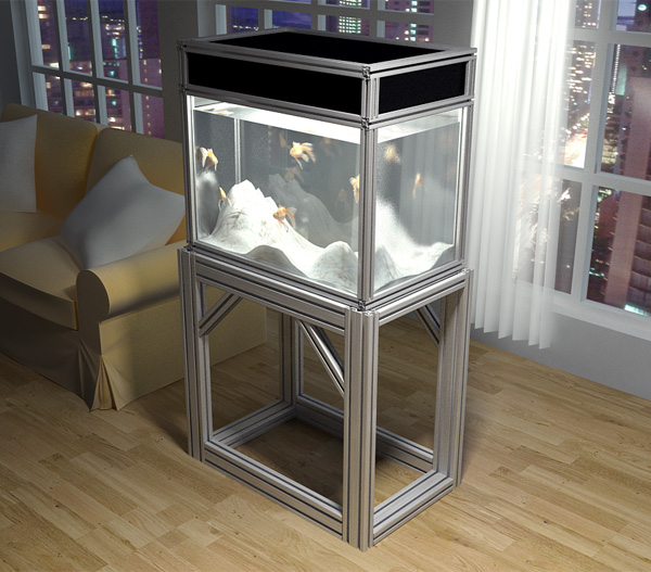 Metal Framed/Braced Glass Aquarium?