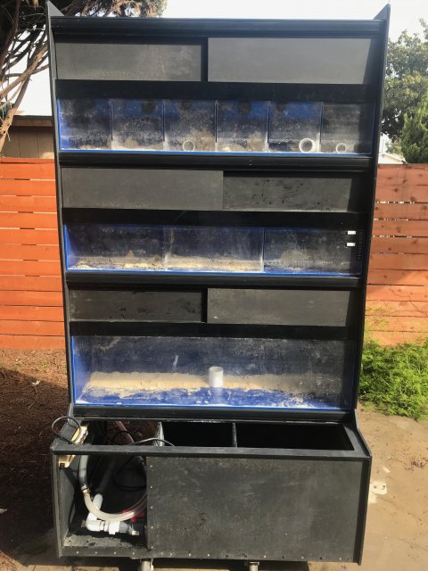 FS | FISH TANK RACK SYSYTEM | $350 | LONG BEACH CA | Pickup ...