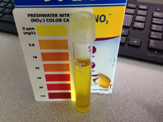 Api Nitrate Test Kit Color Chart