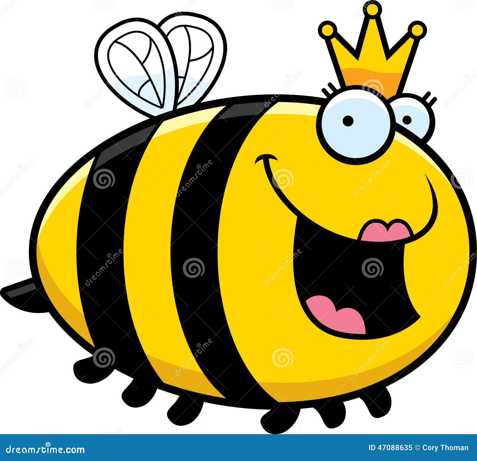 cartoon-queen-bee-illustration-crown-47088635.jpg